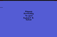 Birthday Mania Atari 2600 US box art